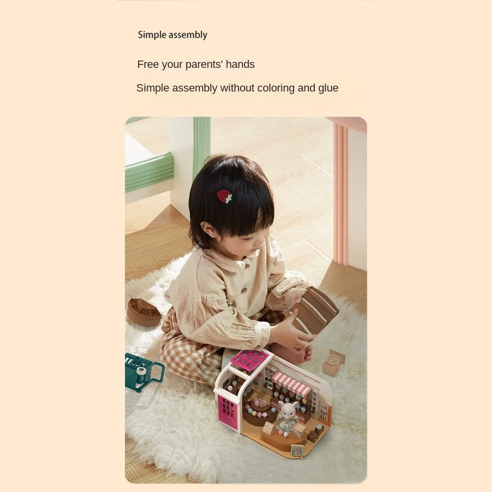 Meble do domku dla lalek kuchnia miniaturowa scena zabawka miniaturowe przedmioty akcesoria do domku dla lalek model mebli