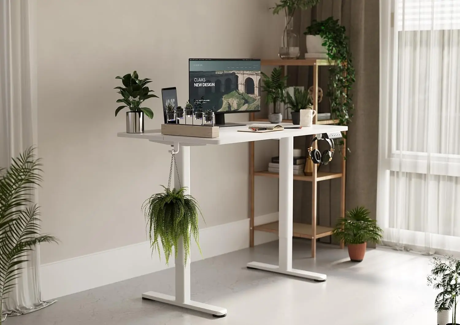 Electric Height Adjustable Desk 40x24