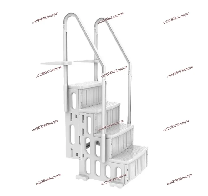 

Summer Swimming Ground Spa Pool Slide 4 Steps Swimming Plastic Pool Ladder