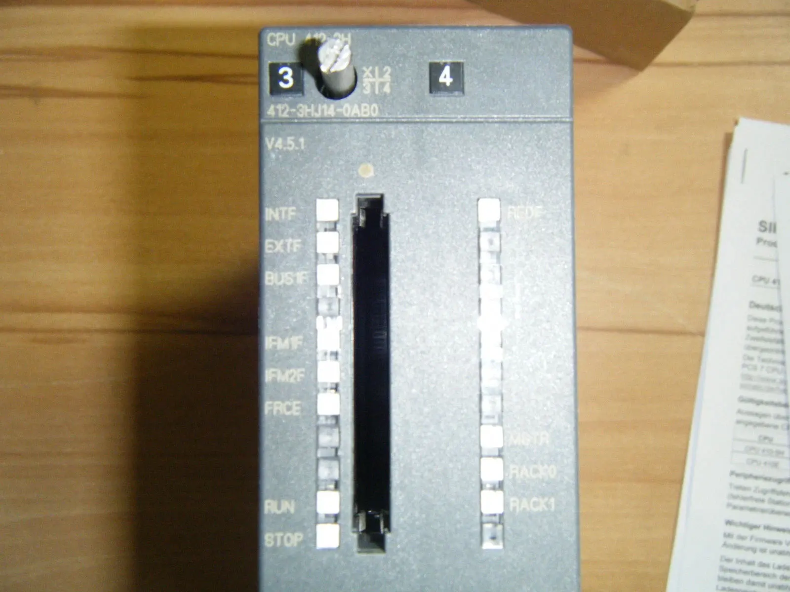 

Совершенно новый 6ES7412-3HJ14-0AB0 6ES7412-5HK06-0AB0 Гарантия один год