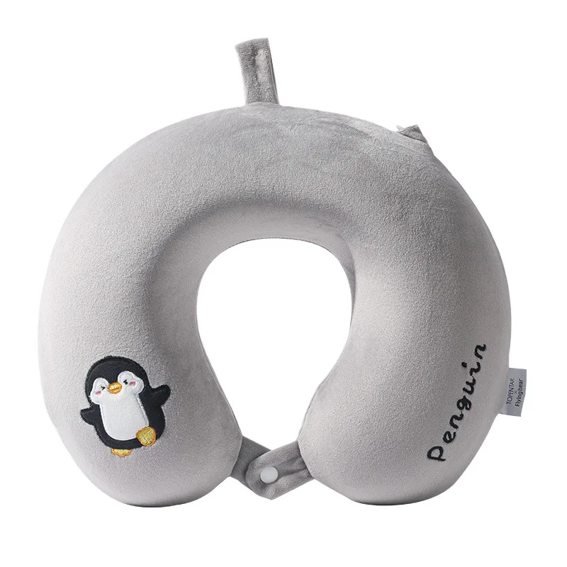 Adorable Animal Comfort Penguin Memory Foam Neck Pillow for Travel Sleeping