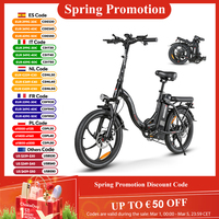 SAMEBIKE CY20 Electric Bike 350W 36V 12Ah Battery 20 inch Tire 32km/h Max Speed 40km Range Folding Electric Bicycle City EBike