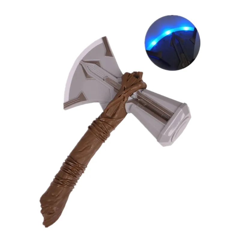 Disfraz de Capa de Superhéroe Thor para Niños con Máscara y Mono para Halloween, Cosplay, Fiestas, Niños y Niñas, Disfraz con Martillo de Plástico