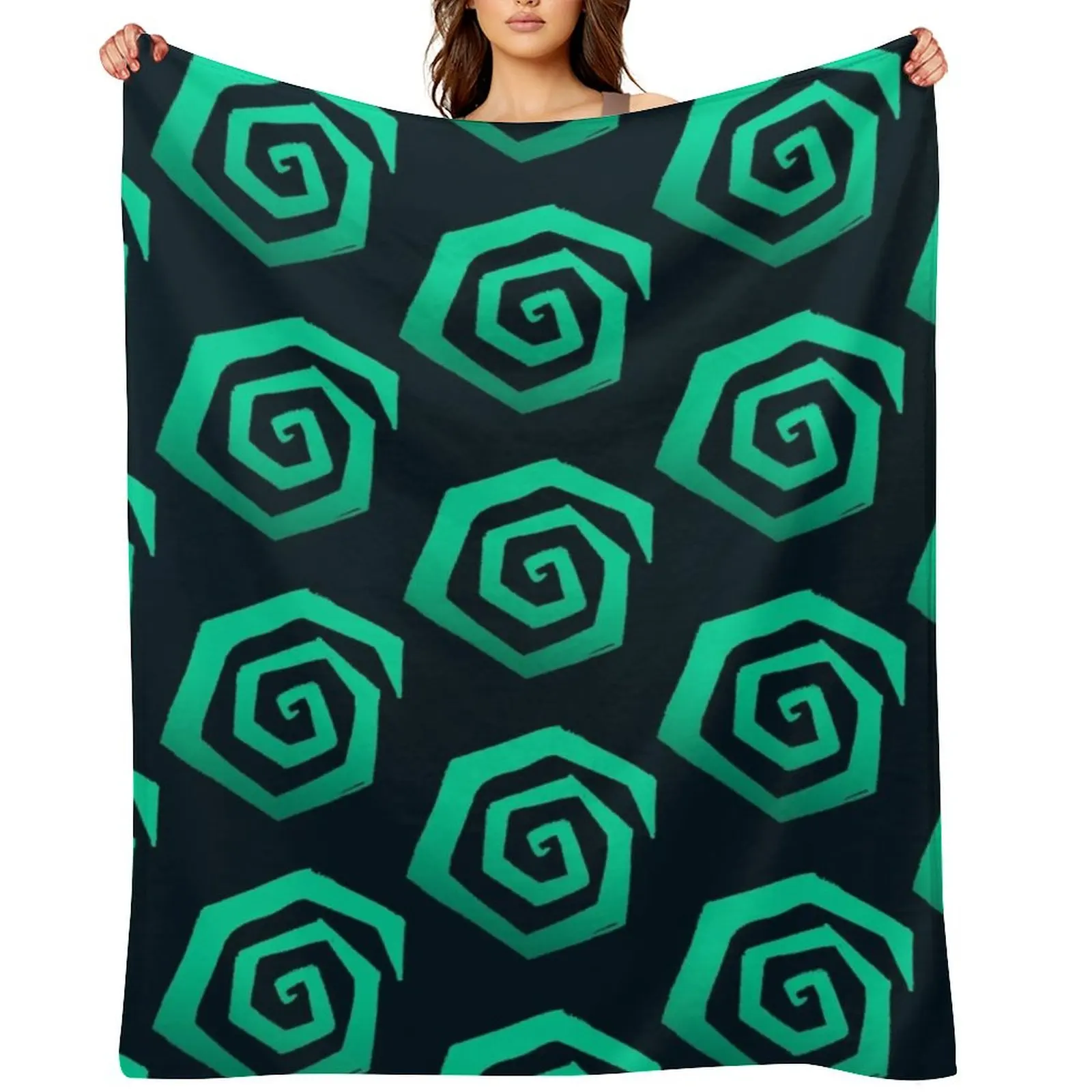 

Psychonauts 2 Spiral Throw Blanket Beautifuls Plaid Soft Tourist Blankets