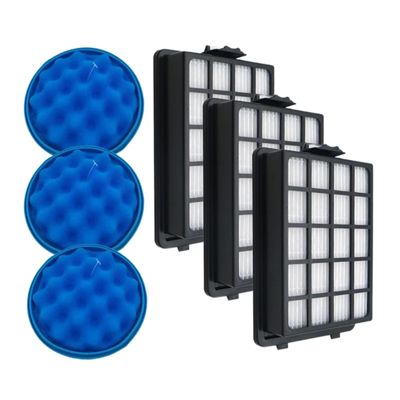 Replacement H13 Dust Hepa Filter & Sponge Filter For Samsung SC21F50 Vacuum Cleaner Accessories