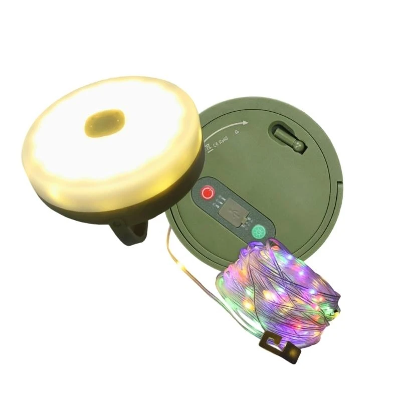 

Waterproof Rechargeable Camping Lights Outdoor Atmospheres Light LED Light String 601C