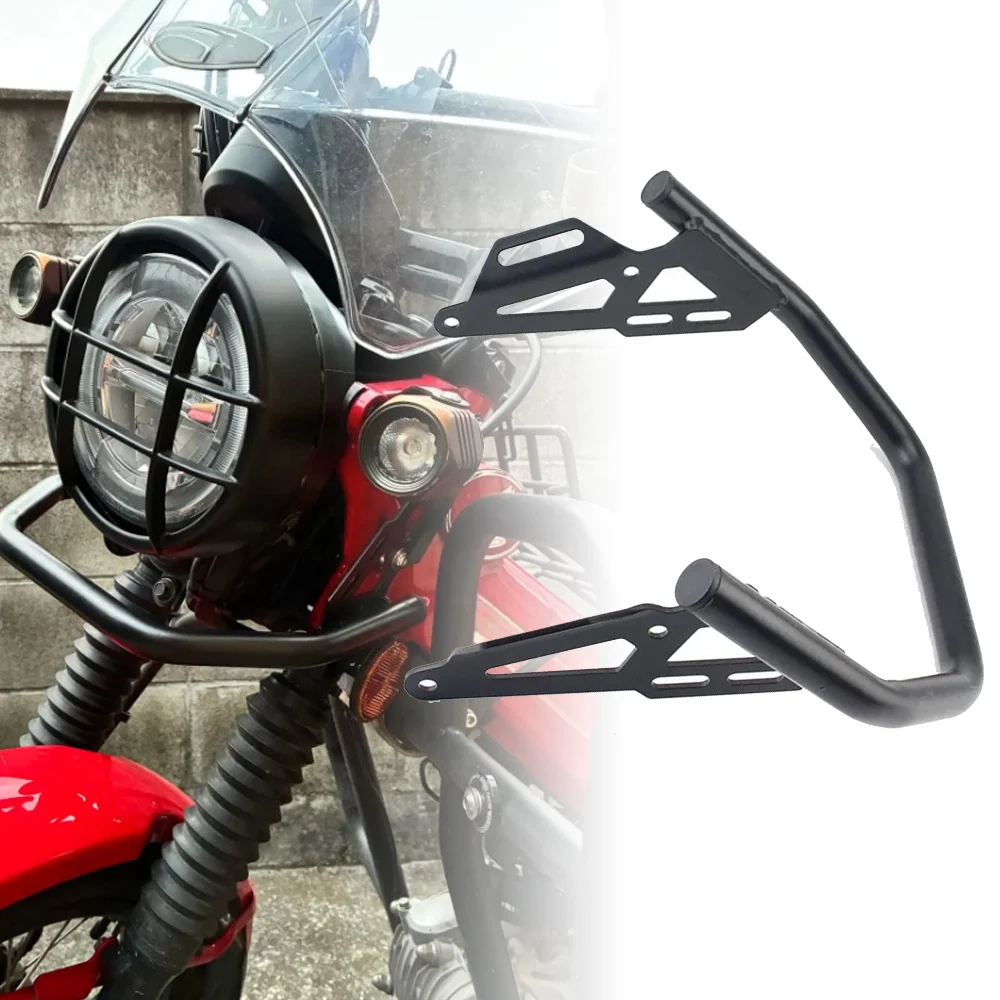 

Полка на передний бампер, ящик для инструментов, рамки, защита для Honda CT125 CT125 Hunter Cub Trail 125 2020 2021 2022