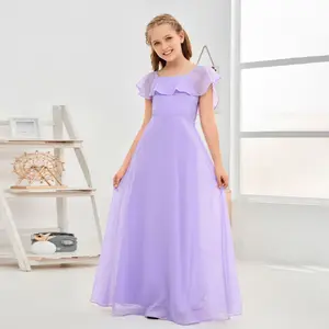 Lady -Kleid von Lilac Children's Lilac, erste Kommunion, Geburtstagsfeier, Hochzeit, Ballball, Ball, Bankett 8 Hauptverkaufskleid Lilas Madrinha - №5