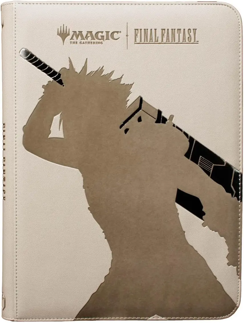 

Final Fantasy Cloud Premium Zippered Binder for Magic: The Gathering TCG Card Collector Album