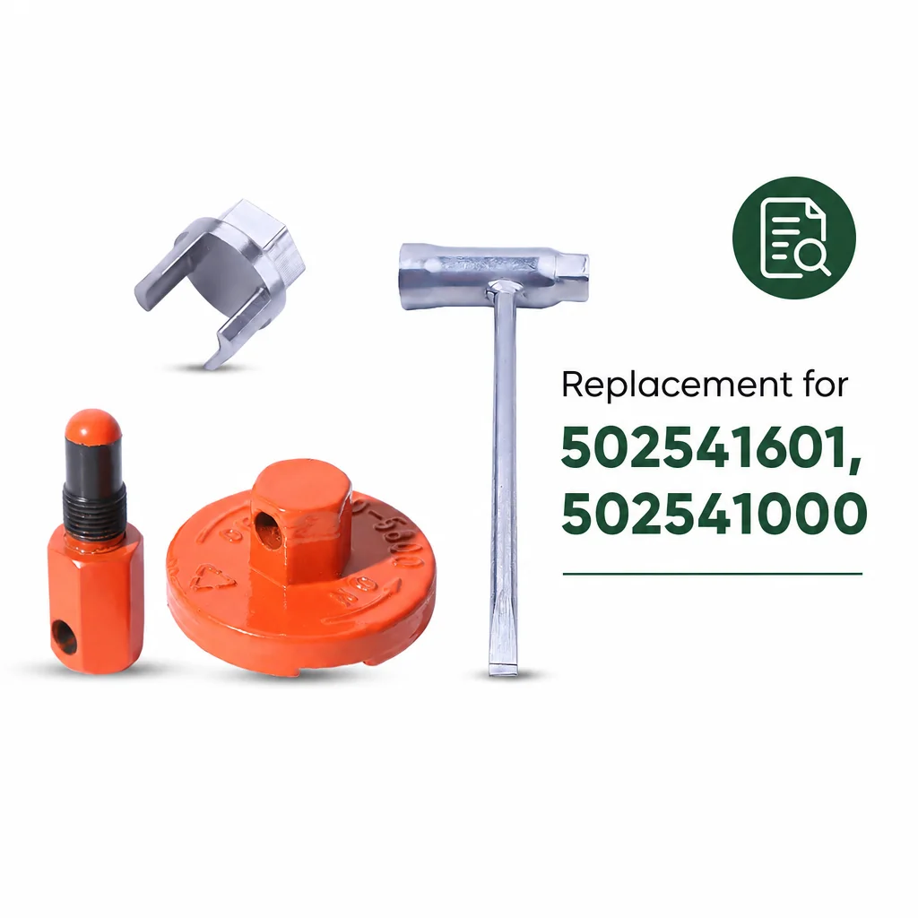 Chainsaw Clutch Flywheel Removal Tool Piston Stop Scrench Set For Husqvarna Rancher 445 450 455 460 502541601 Replacement Parts