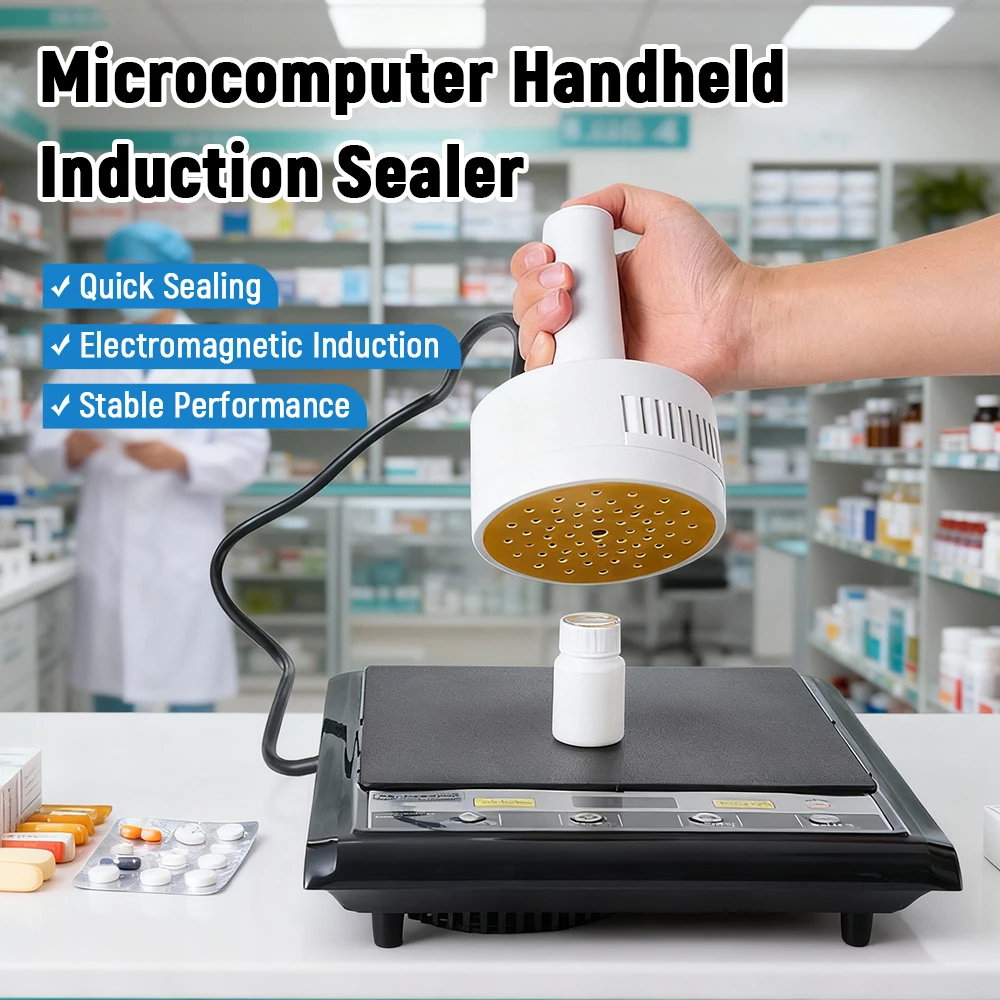 

Hand Held Electromagnetic Induction Sealer 220V 20-70MM Plastic Bottle Sealing Machine Aluminium Foil Capper Cap Packing