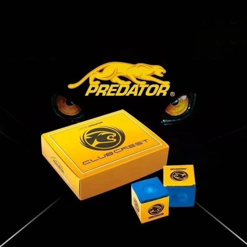 PREDATOR Billiard Pool Blue Chalk Square Snooker Table No-slip Chalk Indoor Sport Billiard Accessories