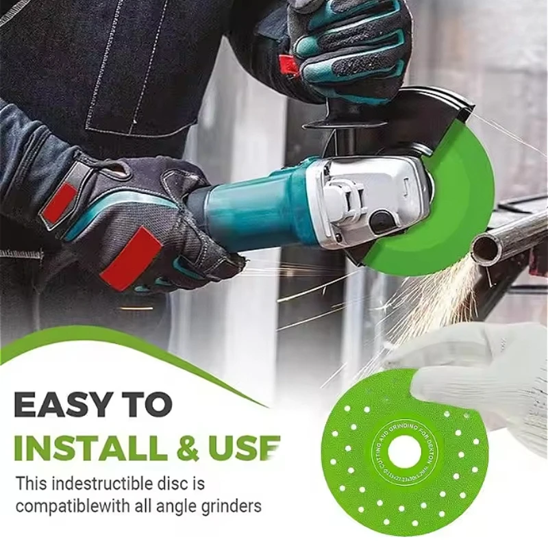 

Rock Slab Flat Grinding Cutting Piece Multipurpose Ceramic Cutter Cutting Wheel Grinding Wheel With Multiple Holes Sanding Tool