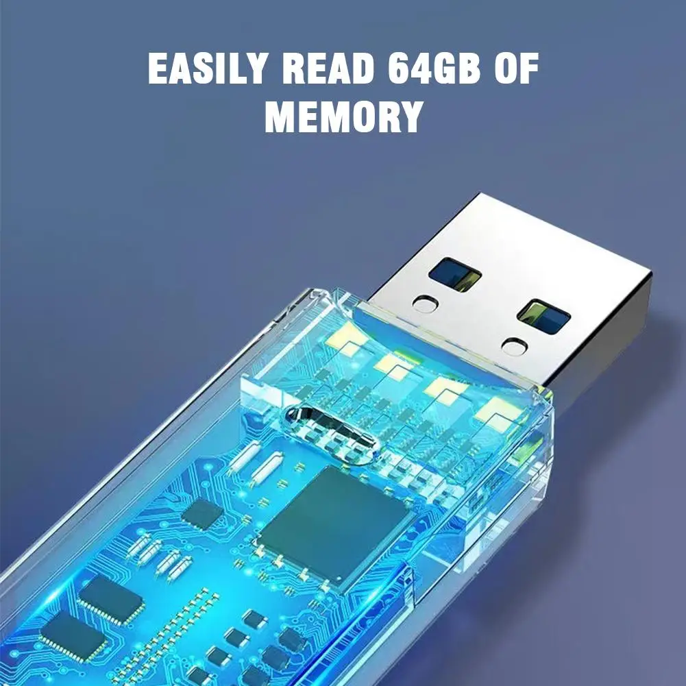 Card Reader 2 IN 1 Multi-card Writer Adapte USB3.0 To Micro SD TF Memory Card Readerr For Phone PC Laptop Accessories