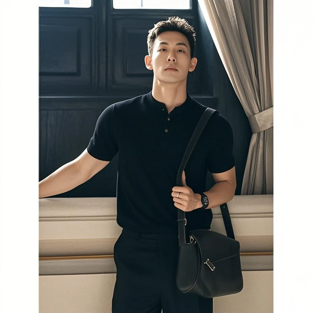 Short Sleeve Polo Shirt Men's Summer T-Shirt Half Sleeve