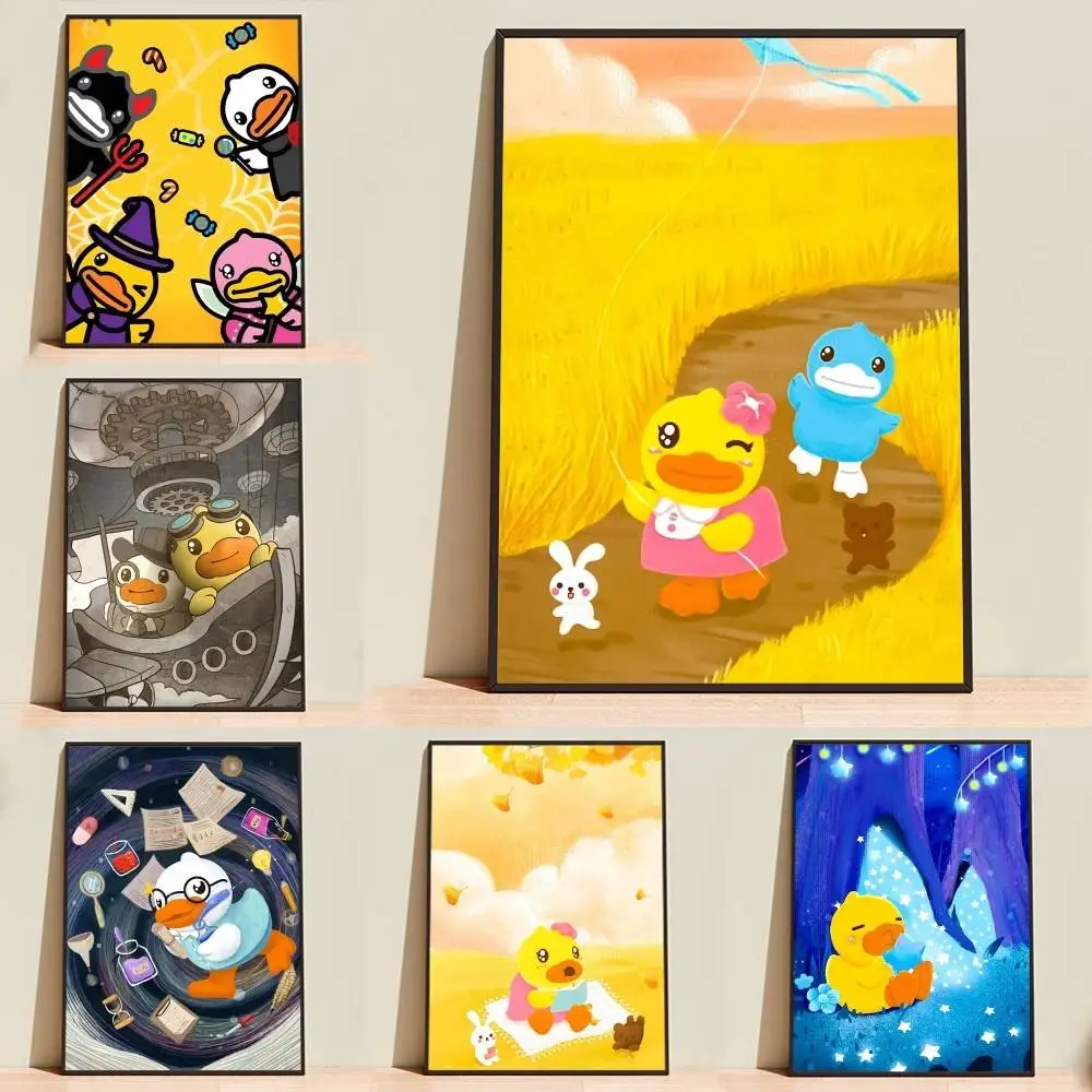 Cartoon B-Duck Lovely Buffy Poster Wall Art Print Decorative Mural Home Decor Gift Unframed Customizable