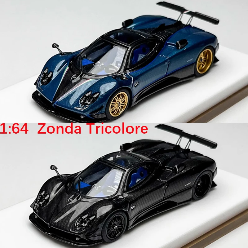 

Литой под давлением оригинальный масштаб 1:64 Zonda Tricolore, модель из сплава, имитация украшения, хобби, сувениры, коллекция подарков, статический дисплей