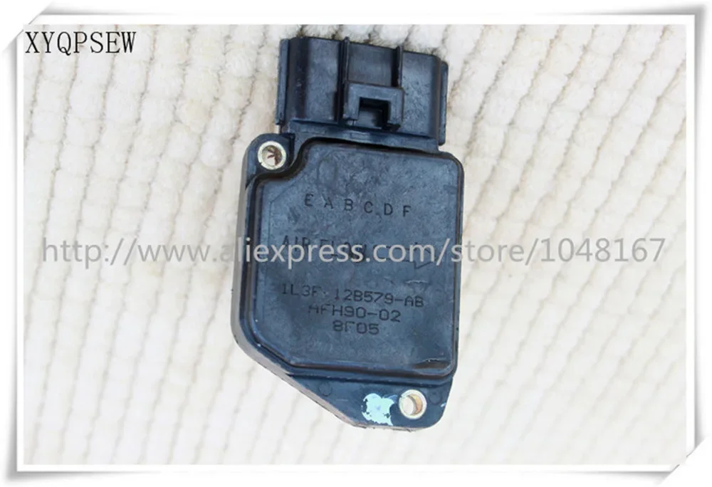 XYQPSEW Air Flow Sensor,Air Flow Meter case for Ford OEM 1L3F-12B579-AB,1L3F12B579AB,AFH90-02