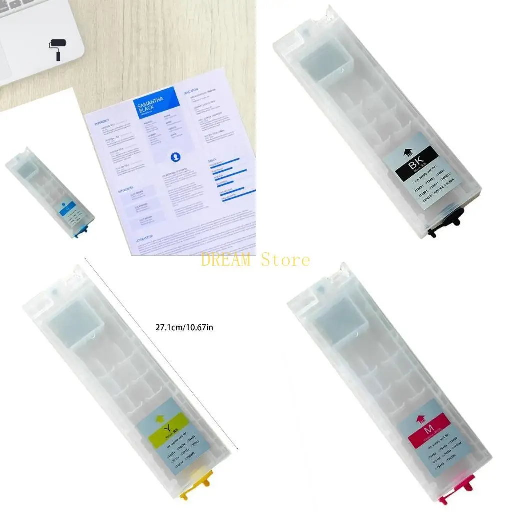 

Refillable Cartridge Set for WF-C5290 WF-C5790 Printers Chipless best sale