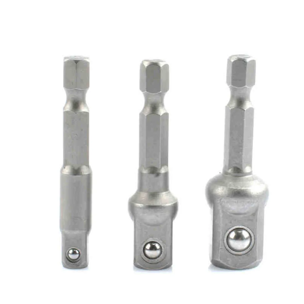 

Socket Adapter Steel Drill Bits Extension Connector for Electric Screwdrivers Drills Duty Durable Multipurpose