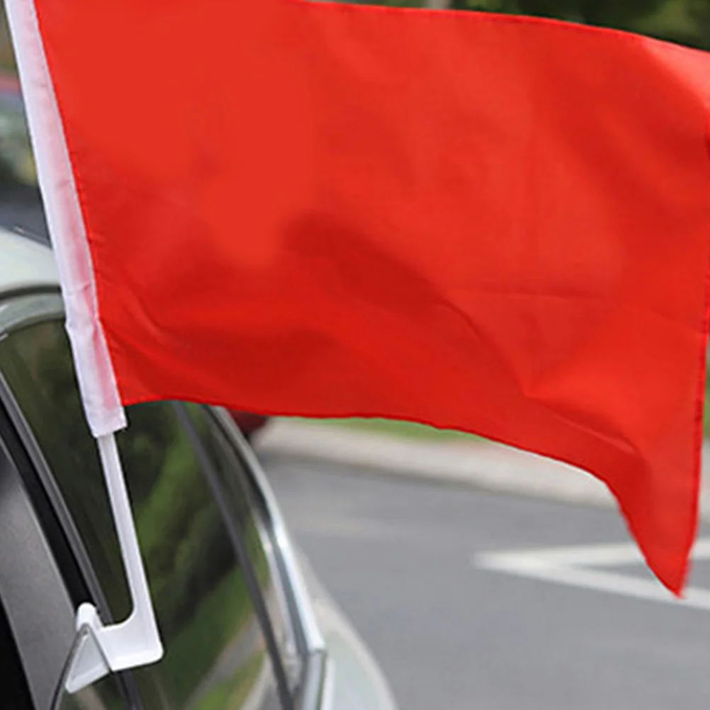 10 Pcs Car Window Support Bracket for Poles Holder RV Clip-on Plastic Clips Flagpoles