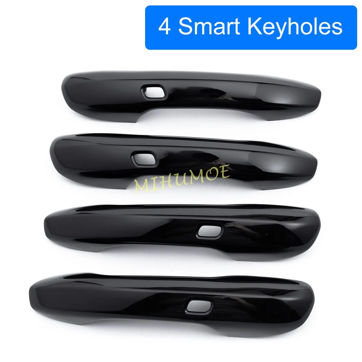 

For Mercedes Benz GLC X254 C254 C Class W206 S206 X206 Car Door Handle Trim Cover Frame Exterior Accessory 4 Smart Keyholes 4Pcs