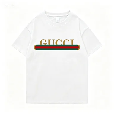 2026 European and American New Trend Men's Short-Sleeve T-Shirts - New Style Pure Cotton Fashion Short Sleeves