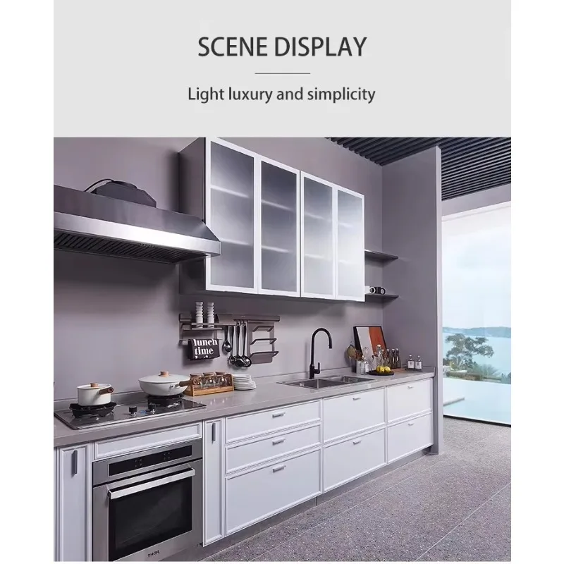 High End Outdoor Kitchen Pod Stainless Steel Modular BBQ Cooking System for Backyard Entertainment Spaces