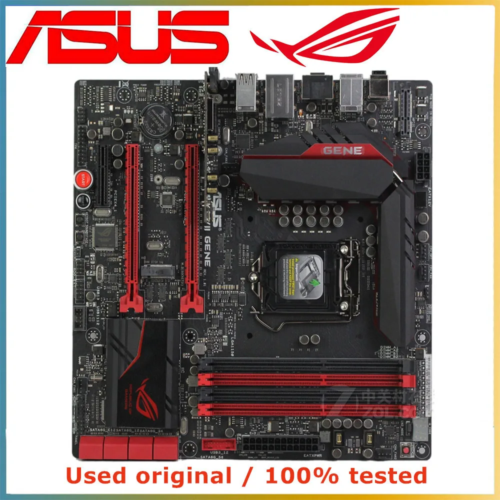 For ASUS ROG MAXIMUS VII GENE M7G Motherboard 32GB HDMI PCI-E3.0 LGA 1150 DDR3 Micro ATX Z97 Mainboard