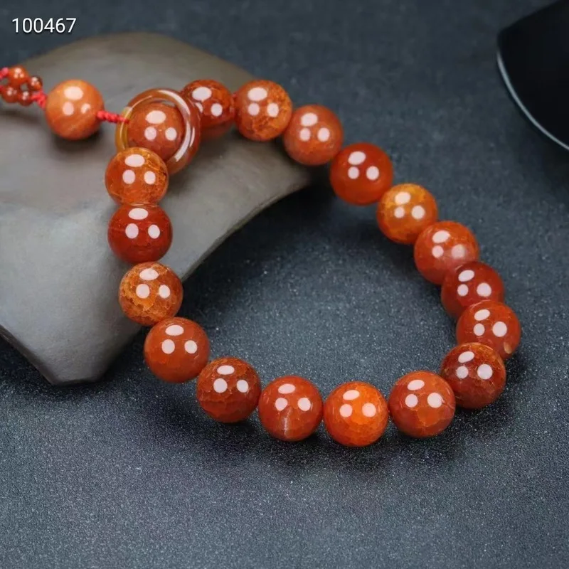 New-Cracked Pattern Agate 16Mm Handheld Vintage Ethnic Style