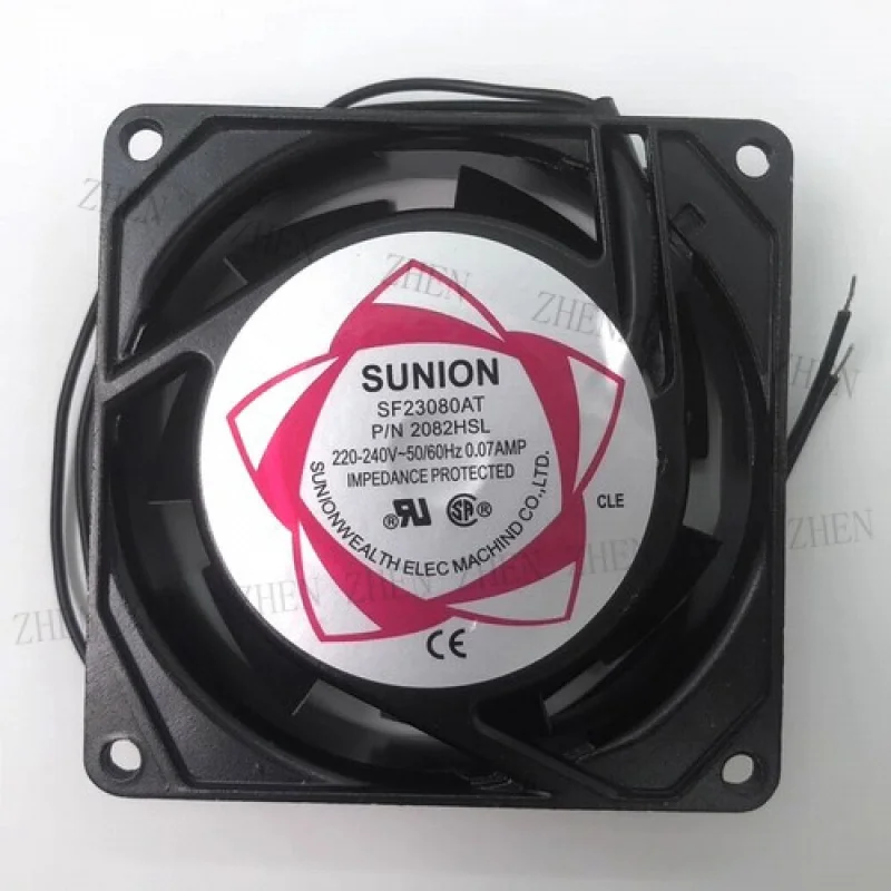

Y 1 шт. новый для SUNON SF23080AT P/N 2082HSL 220 В-240 В 0,07 А 2-проводной охлаждающий вентилятор # QW.
