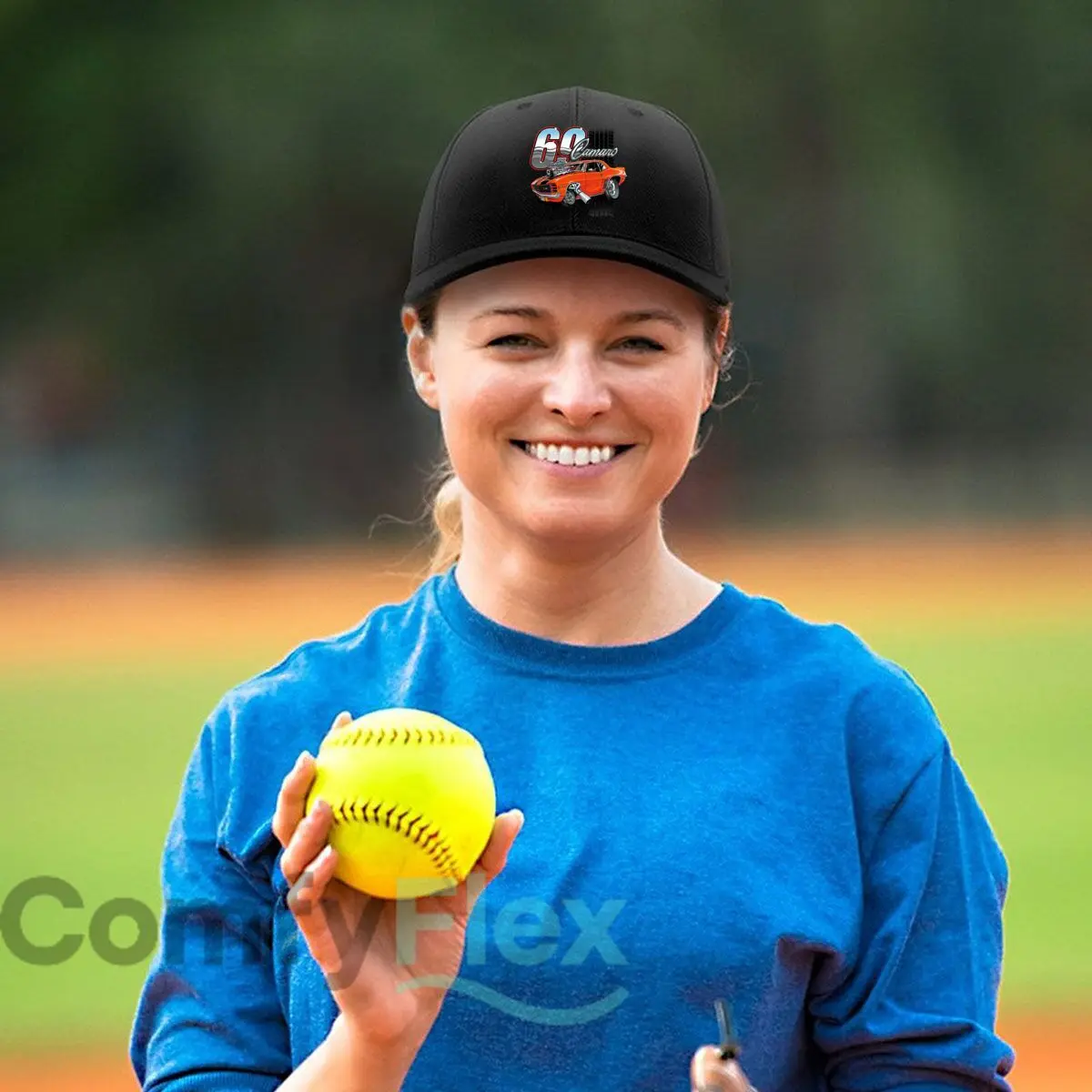 قبعة بيسبول عصرية لسرعة السيارة بالعضلات الحمراء على الطريق، قبعة شمسية للرياضات الخارجية للرجال، قبعة Snapback للسيدات #4