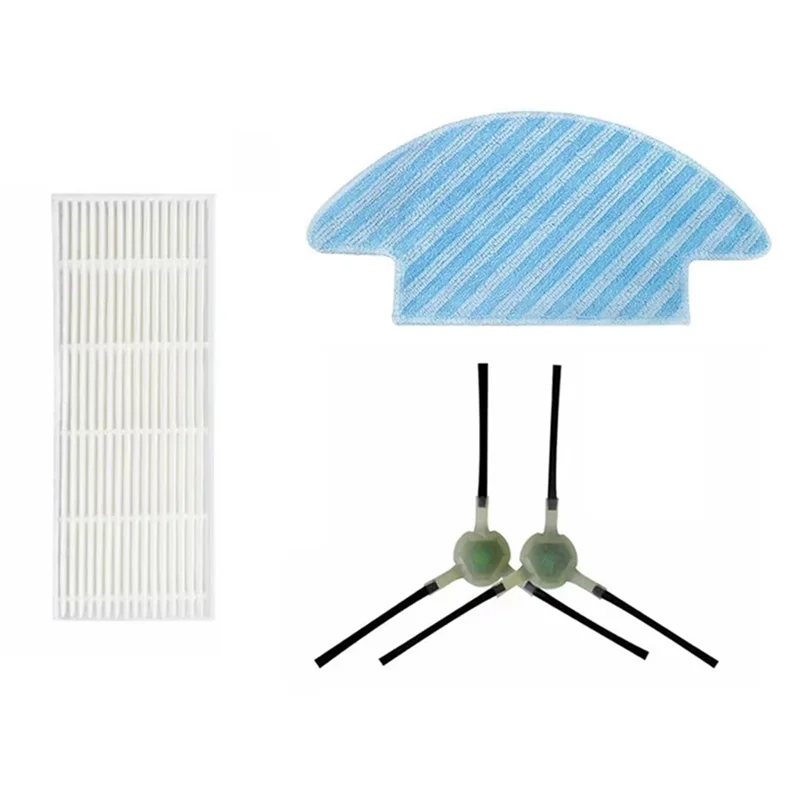 MAKEN-HEPA Filter Zijborstel Voor Lefant M210 M210S M210B M213 Robot Stofzuiger Onderdelen Accessoires Voor OKP K3