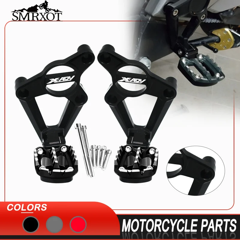 

Folding FootPegs For HONDA xadv750 XADV750 2017-2020 Motorcycle CNC Rear Foot Pedal Passenger Footrests Foot Pegs Stand