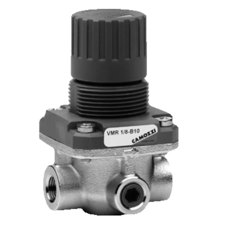 AIR FITTING PNEUMATIC Original Camozzi VMR 1/8-B10 Adjustable Diaphragm Relief Valve
