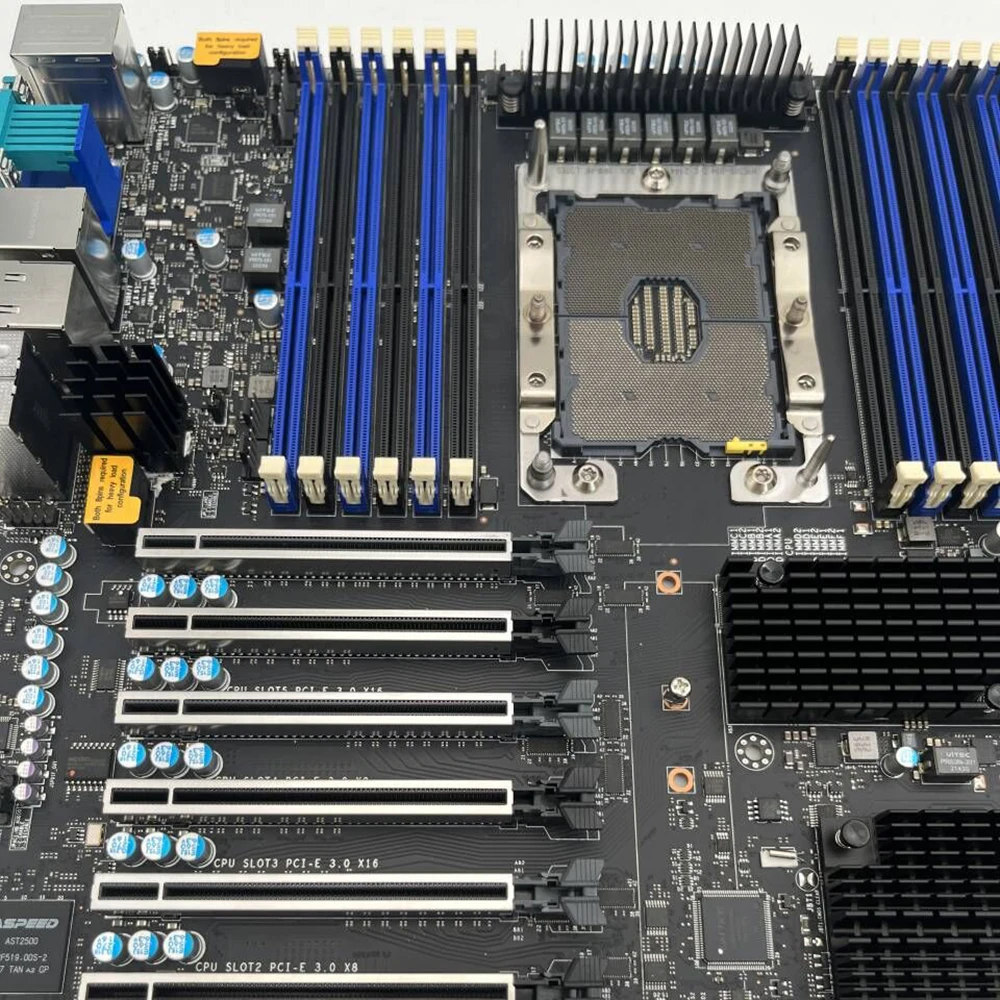 Bulk Package Motherboard LGA-3647 DDR4 PCI-E 3.0 M.2 X11SPA-TF