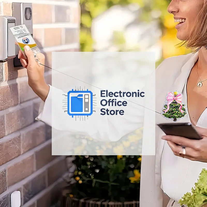 بكرة شارة شجرة عيد الميلاد مع مشبك قابل للسحب، حامل شارة بطاقة الهوية للممرضات والعطلات اللطيفة، بكرات شارة بطاقة الاسم اللامع