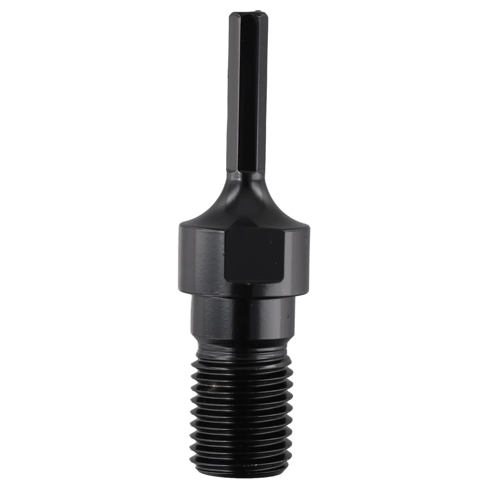 Hexagonal Shank Adapter Core Drill Bit Adapter For Professional Use Hammer Drill Adapter Precision Fit Black Color