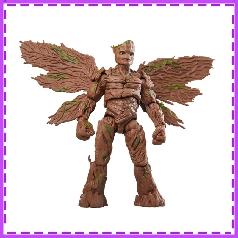 

Hasbro Anime Guardians of The Galaxy Marvel Legends Groot Flora Colossus Children's Day Gifts Action Figure Model Toys