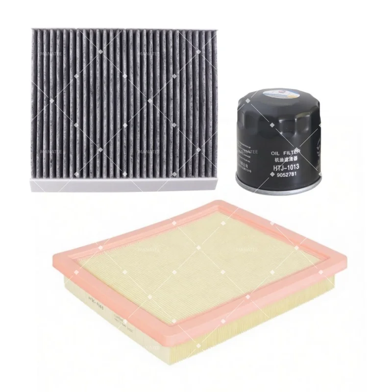 Car Air Filter Cabin Air Filter Oil Filter 3pcs a Set For Roewe D5X DMH 2023 2024 2025- 1.5T PHEV quality Roewe car accessories