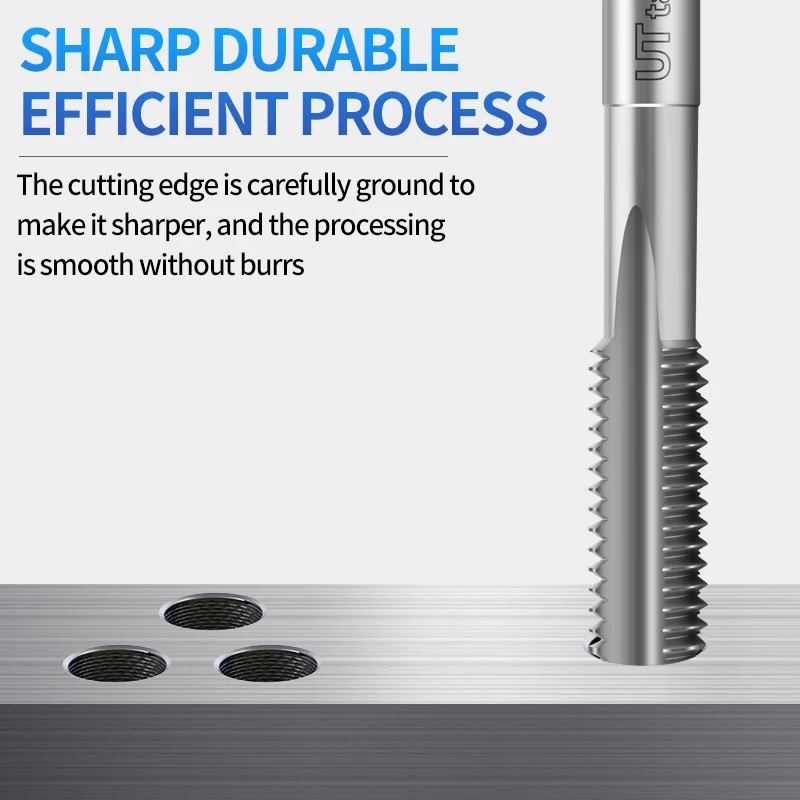

UT TAP HSSE-M35 JIS Standard Straight Fluted Hand Tap UNC 2-56 4-40 5-40 6-32 8-32 10-24 1/4 3/8 Machine Screw Thread Taps