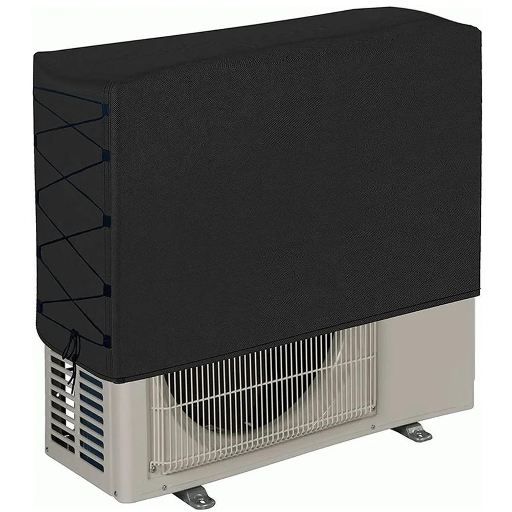 Outdoor AC Unit Protective Cover Weather Resistant Dust Rain Shield For External Air Conditioning Equipment Outside Guard Home