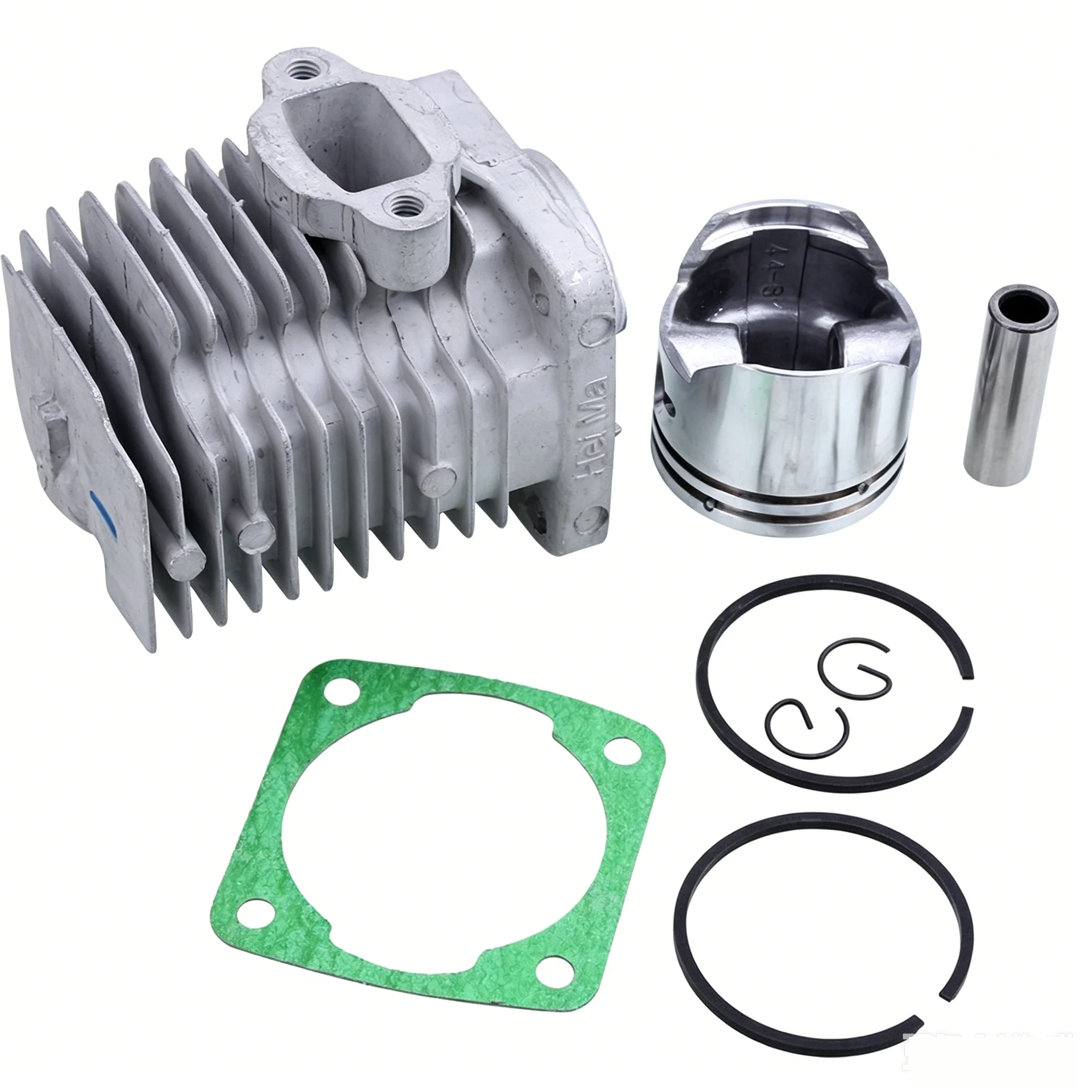 Motorcycle Dirt Pocket Bike 49cc 2 Stroke 44mm Cylinder Block Body Piston Ring Kit 12mm Pin for Mini Moto ATV Quad Minimoto