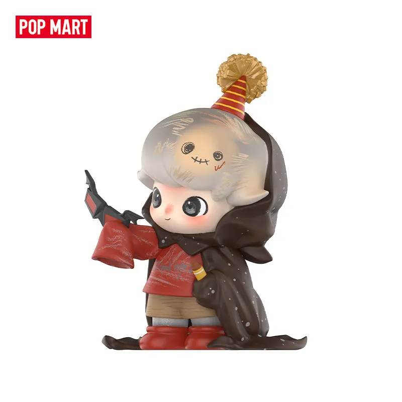 POPMART DIMOO FIND ME Series Hanging Card Doll Blind Box Original Toys Guess Bag Mystery Box Doll Anime Figure Ornament