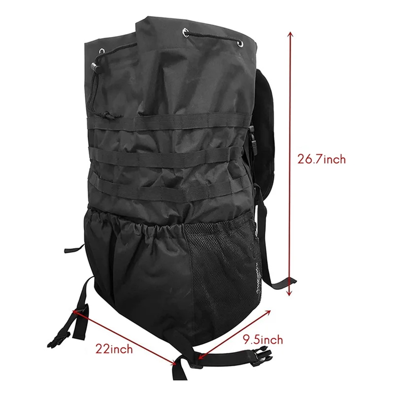 

Spare Tire Trash Bag Outdoors Storage Bag For Wrangler UTV SUV RV Truck Off-Road Recovery Gear Adjustable Universal