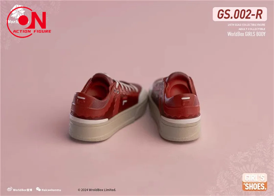 متوفر في المخزون Worldbox GS002 1/6 أحذية تزلج نسائية أحذية صلبة موديل مناسب 12 بوصة AT201 AT202 AT203 AT206 جسم شخصية جندي #4