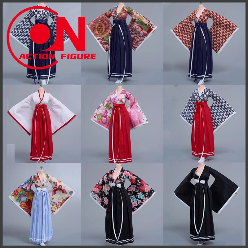 CDTOYS CD058 Escala 1/6 Soldados Femininos Vestido de Bruxa 9 Estilos Conjunto de Roupas Kimono Fit Boneca de Figura de Ação de 12 polegadas