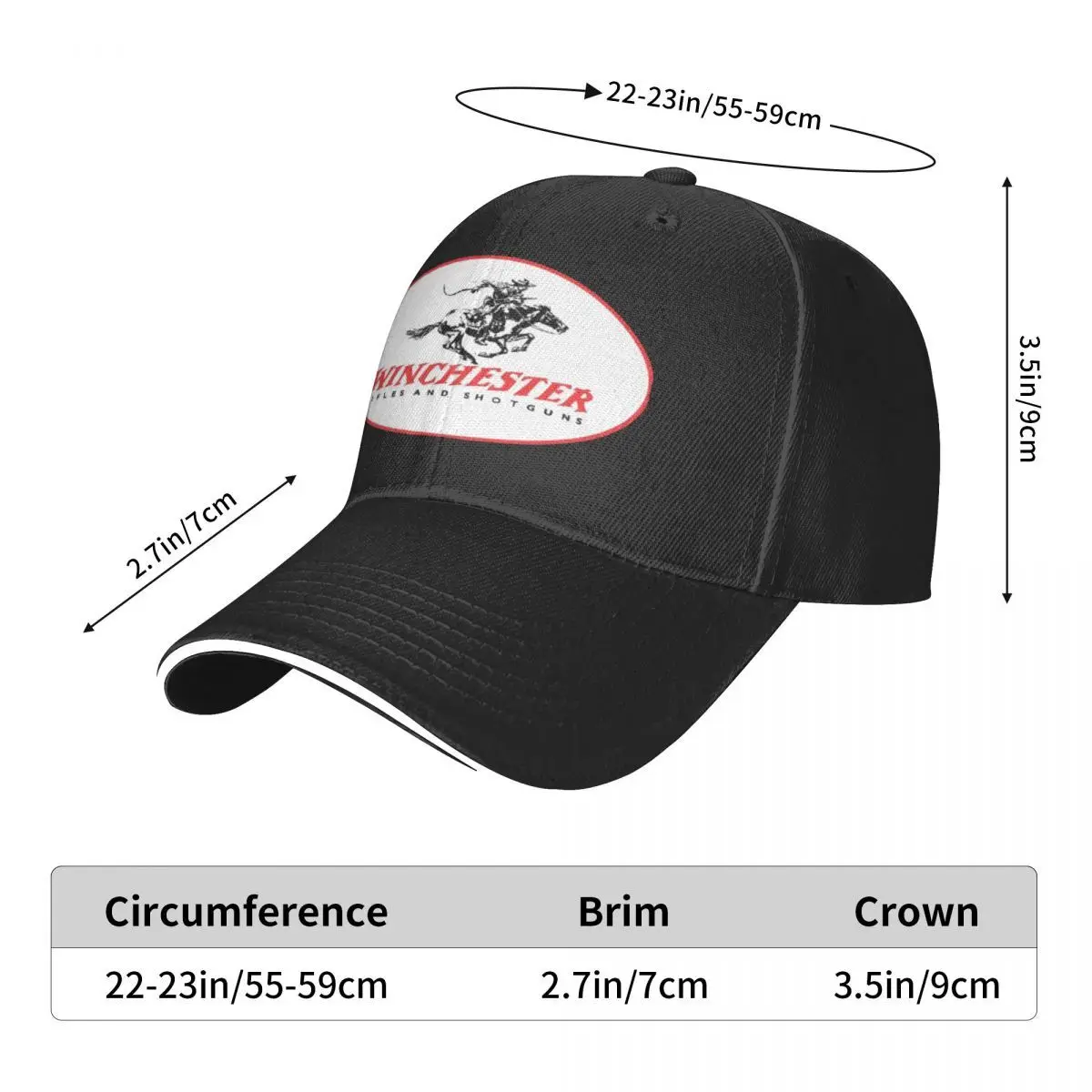 Winchester 1638 topi pria topi olahraga topi untuk pria topi bisbol topi pria topi bisbol