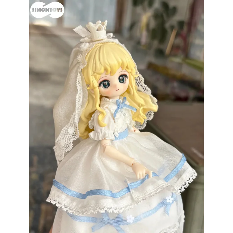 1/12 Electronic Pet Bjd Little Dog'S Colorful Wardrobe Series Mystery Box Joint Movable Doll Gift Toy Action Anime Figures view 2