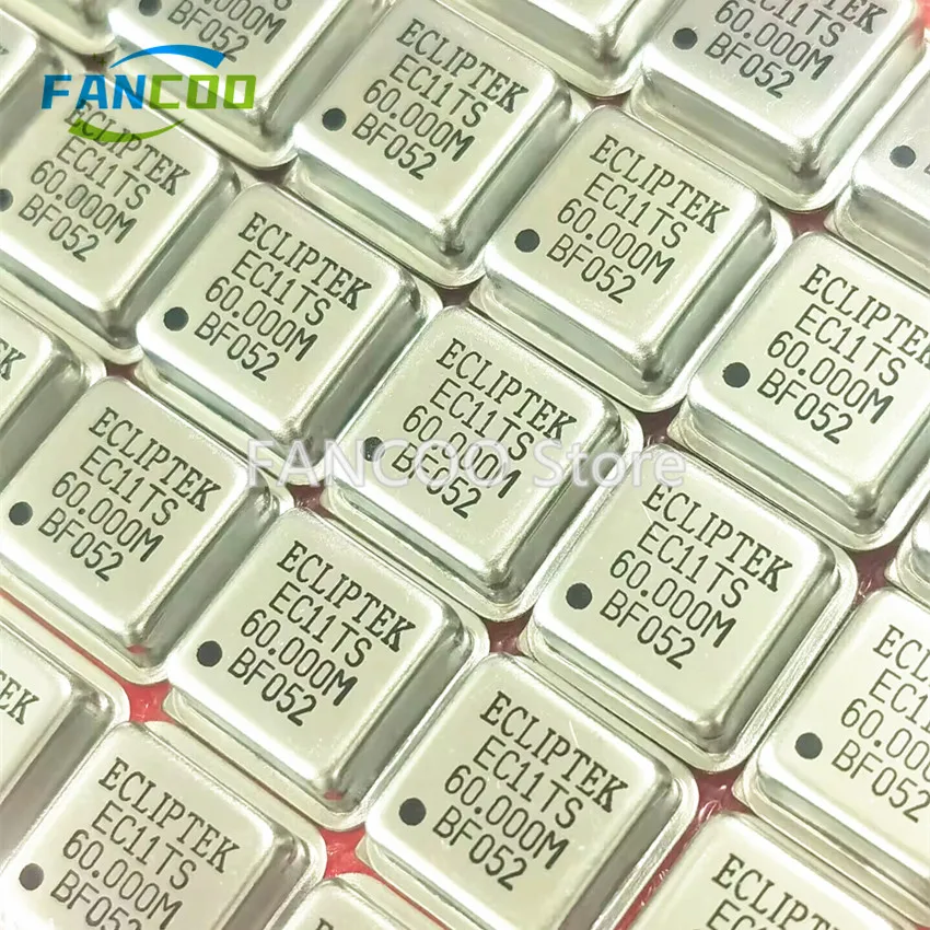 5PCS 60M 60.000M 60MHZ 60.000MHZ Half size 3.3v 5v CRYSTAL CLOCK OSCILLATOR OSC DIP-4 60.000